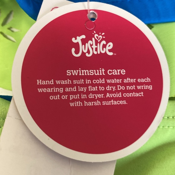Justice Girls size 8 2 piece Bathing Suit - Picture 9 of 10